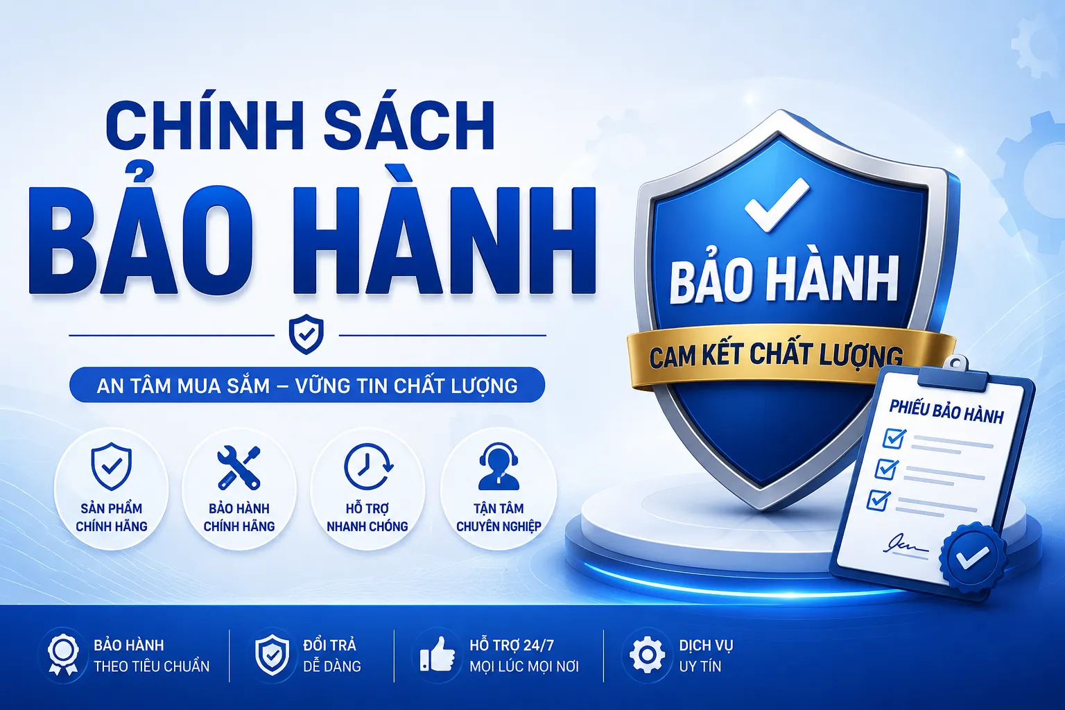 Chính sách bảo hành